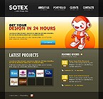 Web design template 21762