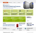 Web site hosting template 21786