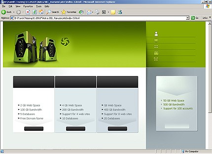 company&nbsp;website template