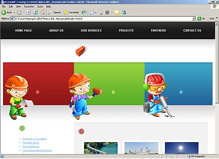 company&nbsp;website template