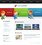 Industrial web site template 21795