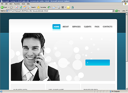 consulting&nbsp;website template