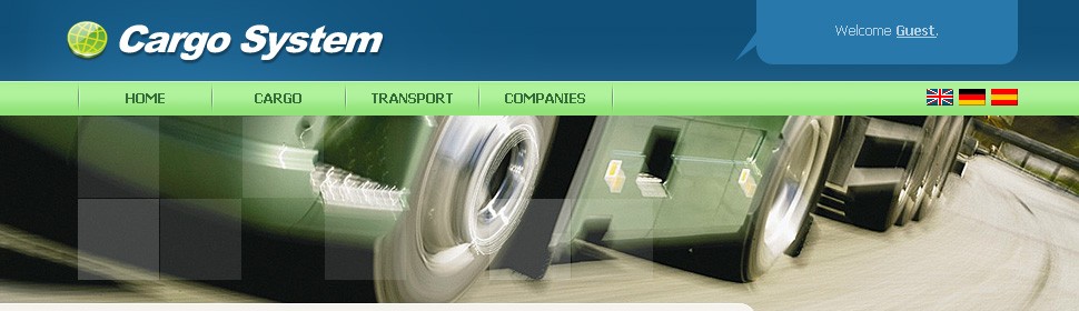 cargo&nbsp;website template