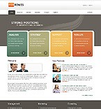 Neutral web site template 21852