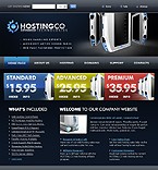 Web site hosting template 21916