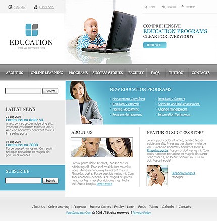 Education Website Template