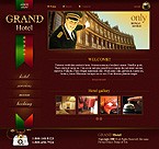 Flash web site template 21928