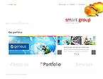 Flash web site template 21975