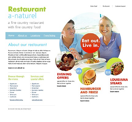 Restaurant Website Template