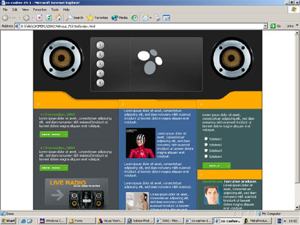 station&nbsp;website template