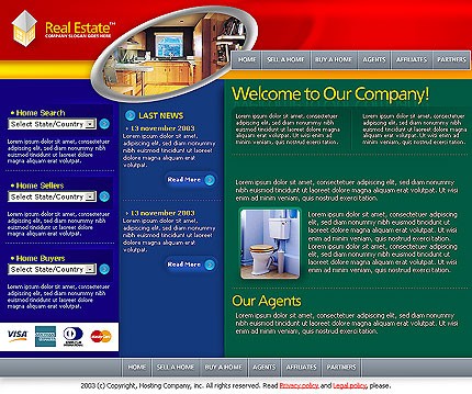 real&nbsp;site template