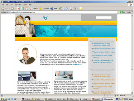 women&nbsp;website template