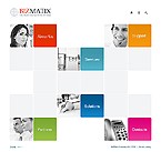 Flash web site template 22023