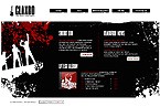 Flash web site template 22077