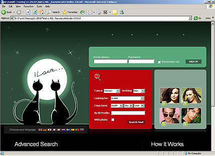 Template #22165, Html Content Page Screenshot