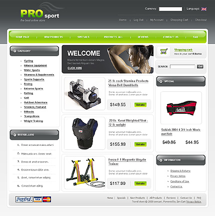 pro site template