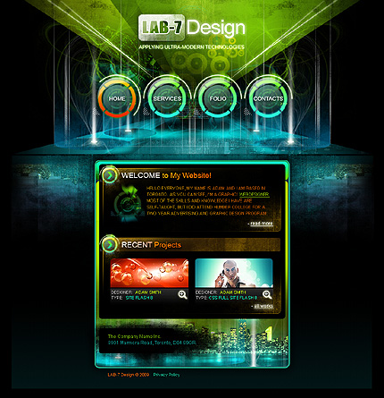 Design Studio Website Template