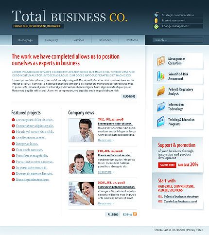 Business Website Template