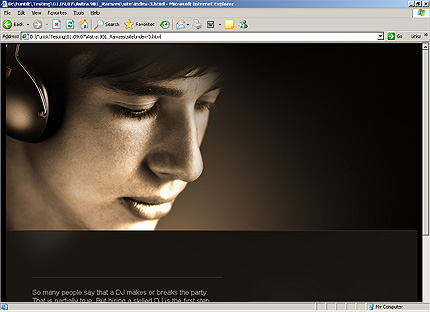 Template #22763, Html Homepage Screenshot