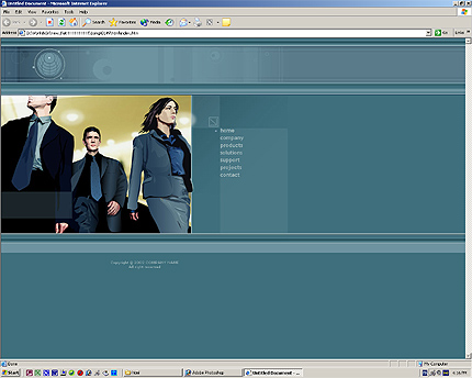 company&nbsp;website template
