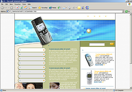 company&nbsp;website template