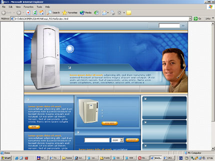 company&nbsp;website template