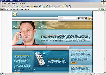 company&nbsp;website template