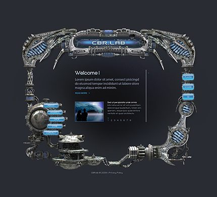 cbr.lab&nbsp;site template