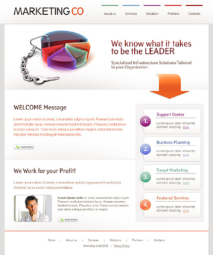 Marketing Website Template