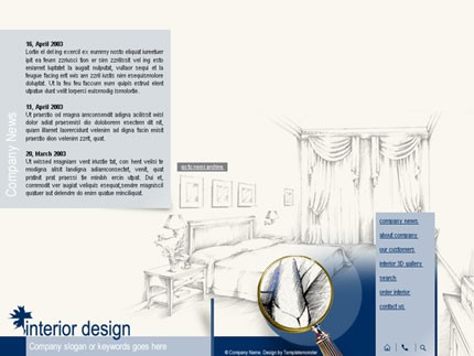 interior&nbsp;site template