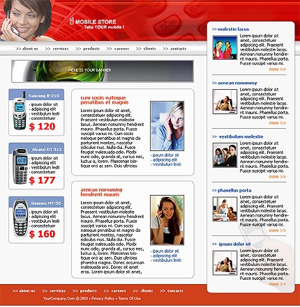 communication&nbsp;site template
