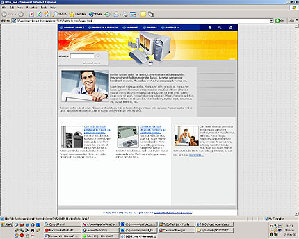 company&nbsp;website template