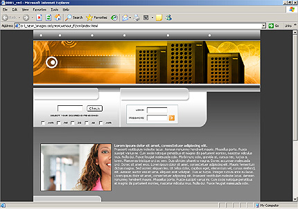 company&nbsp;website template