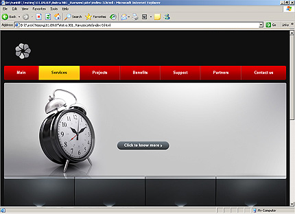 Template #24641, Html Content Page Screenshot