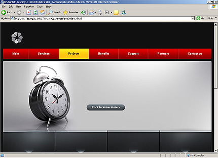 Template #24641, Html Content Page Screenshot
