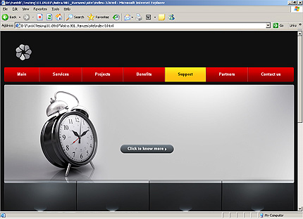 Template #24641, Html Content Page Screenshot