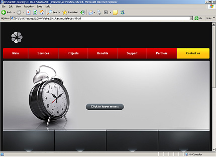 Template #24641, Html Content Page Screenshot