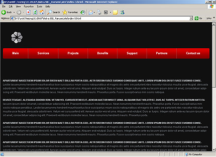 Template #24641, Html Content Page Screenshot