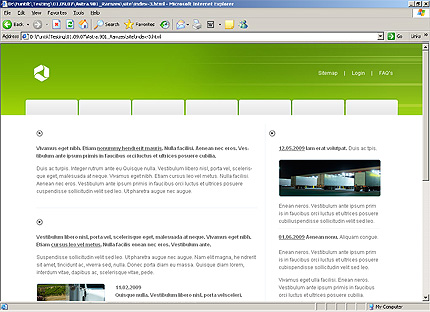 Template #24644, Html Content Page Screenshot