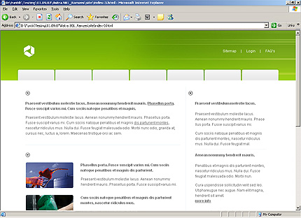 Template #24644, Html Content Page Screenshot