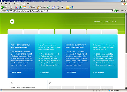 Template #24644, Html Content Page Screenshot