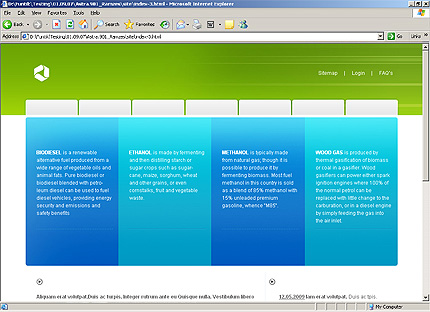 Template #24644, Html Homepage Screenshot