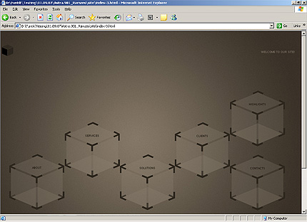 Template #24692, Html Homepage Screenshot