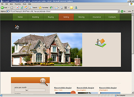 Template #24754, Html Content Page Screenshot