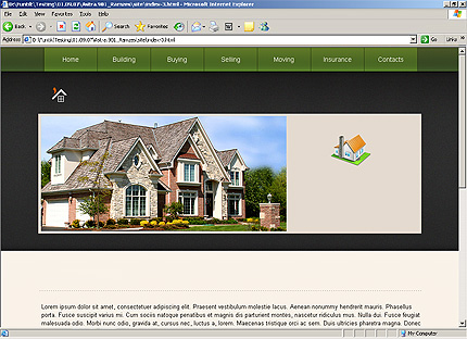 Template #24754, Html Content Page Screenshot