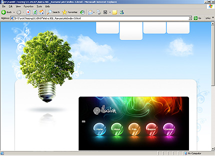 Template #24759, Html Content Page Screenshot