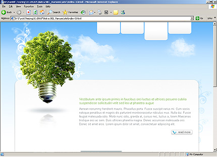 Template #24759, Html Content Page Screenshot