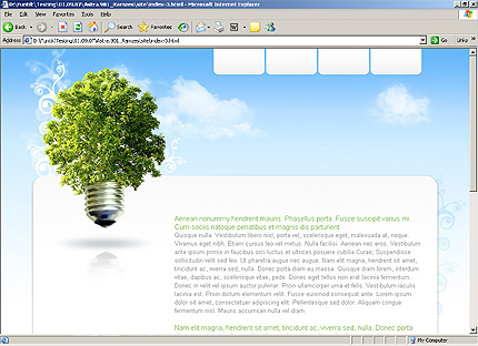 Template #24759, Html Content Page Screenshot