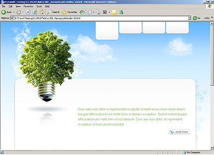 Template #24759, Html Homepage Screenshot