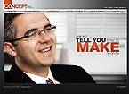 Flash web site template 24761